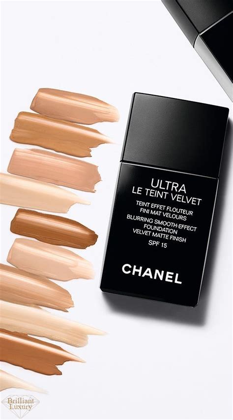 chanel ultra le teint velvet sample|Chanel perfection lumiere velvet makeup.